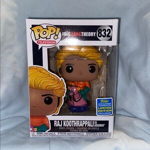 Raj Koothrappali as AquaMan BBT Exclusive Funko POP!
